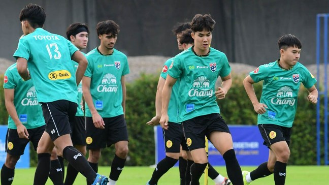 ช้างศึกยู23ซ้อมต่อยอดจากชุด WAFF