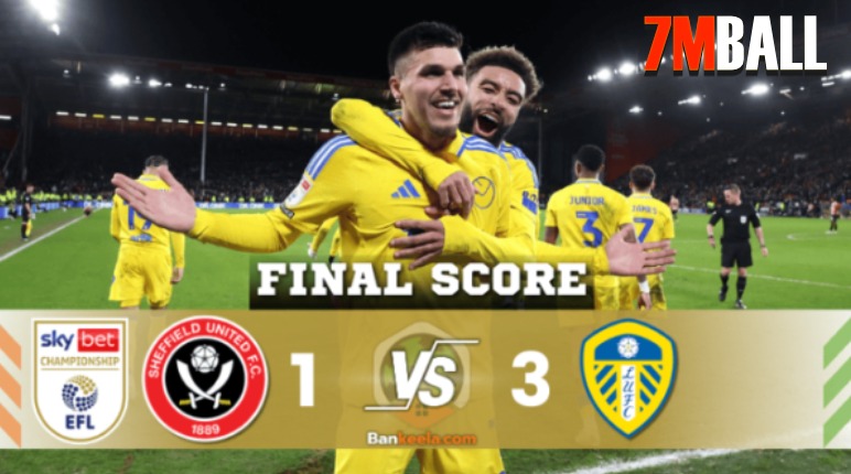 ลีดส์ รัวท้ายเกม บุกอัด เชฟฟิลด์ ยูไนเต็ด 